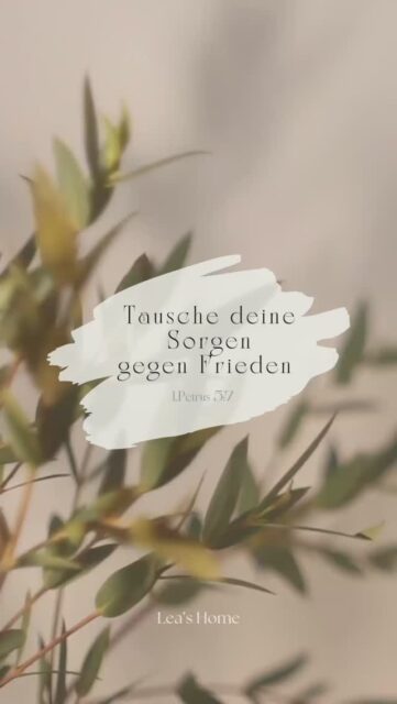 In Gottes Gegenwart Sorgen ablegen, auftanken und mit neuem Frieden weitergehen … ✨
„Ladet alle eure Sorgen bei Gott ab, denn er sorgt für euch.“
1. Petrus 5:7 HFA
#gottesgegenwart #gottsuchen #gebet #beten #stille #auftanken #seelenfrieden #gnade #gesegnet #haltdichanjesus #gottistgut und #jesusliebtdich